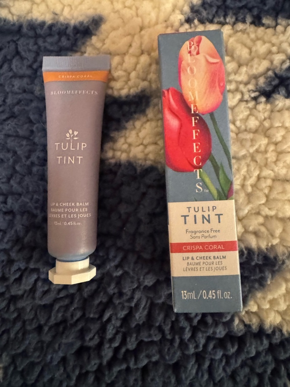 Bloom Effects Tulip Tint Lip & Cheek Balm - Crispa Coral